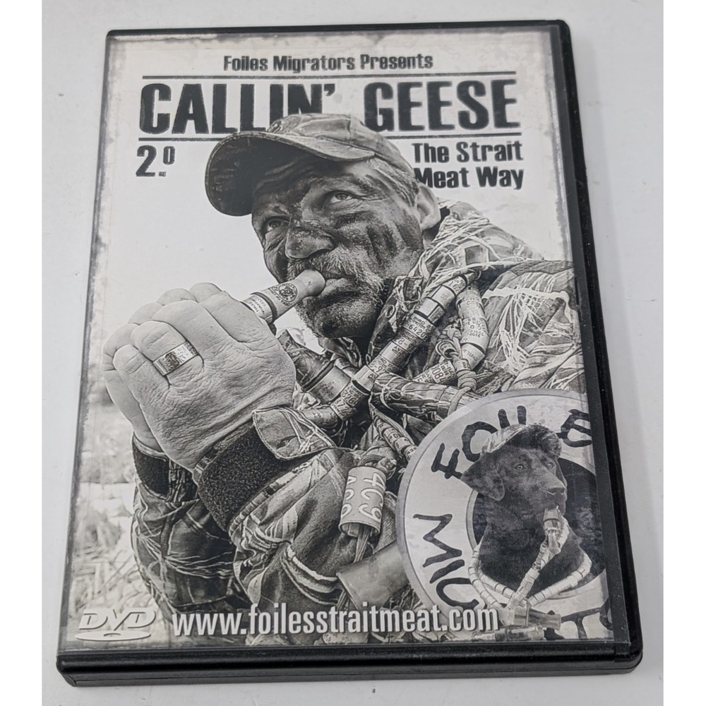 Foiles Migrators Callin' Geese 2.0 Choot Em Guy Swamp People Duck Hunting DVD